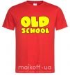 Мужская футболка OLD SCHOOL Красный фото
