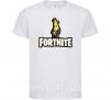 Детская футболка Фортнайт банан Белый фото