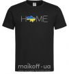 Мужская футболка Ukraine home Черный фото