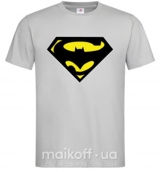 Мужская футболка SUPERBATMAN Серый фото