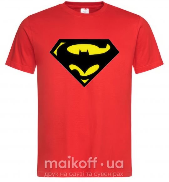 Мужская футболка SUPERBATMAN Красный фото