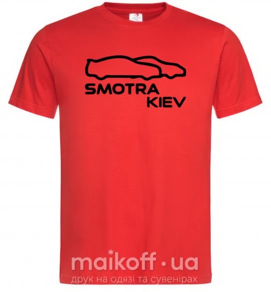 Мужская футболка Smotra Kiev Красный фото