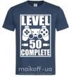 Мужская футболка Level 50 complete Game Темно-синий фото