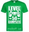 Мужская футболка Level 50 complete Game Зеленый фото