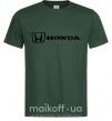 Мужская футболка Honda logo Темно-зеленый фото