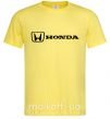 Мужская футболка Honda logo Лимонный фото