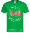 Мужская футболка Dior ac dc Зеленый фото