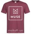 Мужская футболка Muse logo Бордовый фото