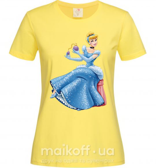 Женская футболка Золушка с парфюмом Лимонный фото