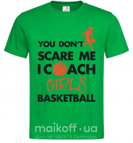 Мужская футболка Coach girls basketball Зеленый фото