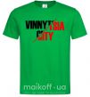 Мужская футболка Vinnytsia city Зеленый фото