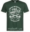 Мужская футболка Full Throttle Темно-зеленый фото