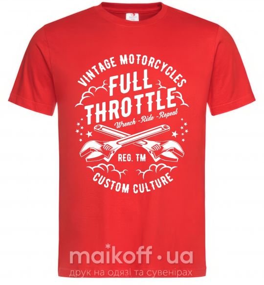 Мужская футболка Full Throttle Красный фото