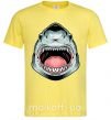 Мужская футболка Angry Shark Лимонный фото