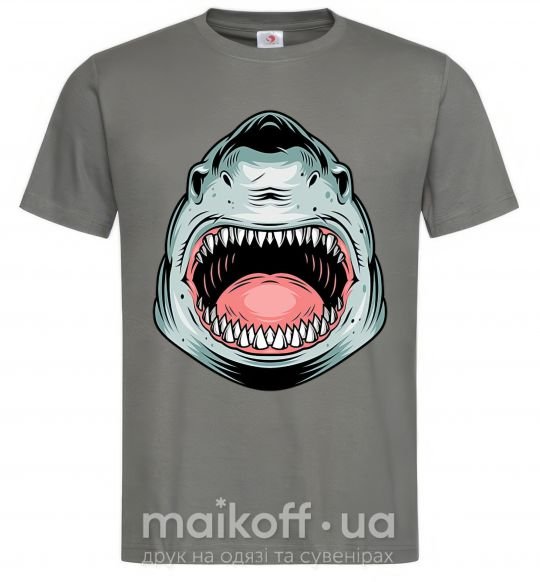 Мужская футболка Angry Shark Графит фото