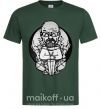 Мужская футболка Зарисовка Волтер Вайт Темно-зеленый фото