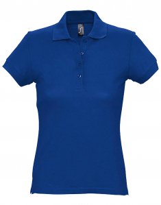 Женская футболка поло Sols PASSION Ярко-синий