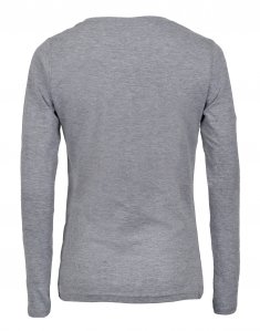 Жіноча футболка з довгим рукавом Sols MAJESTIC Сірий меланж 11425/350 фото