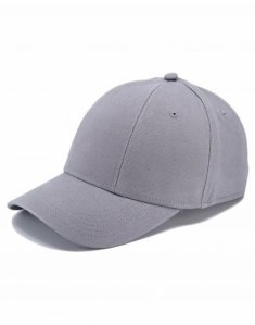 Кепка 6-ти панельная Cofee TURNED Серый be_1733/7 фото