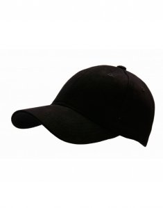 Кепка 6-ти панельная Cofee HEAVY Черный