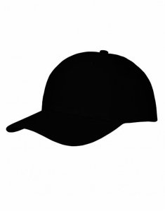 Кепка дитяча 6-ти панельна Headwear BRUSHED HEAVY COTTON Чорний
