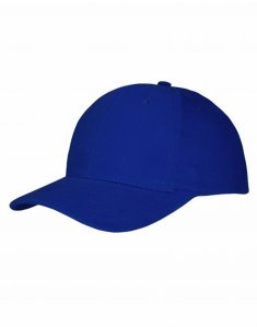 Кепка детская 6-ти панельная Headwear BRUSHED HEAVY COTTON Ярко-синий