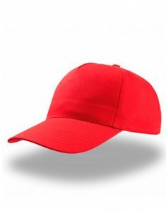 Кепка 5-ти панельная Atlantis Start Five Красный