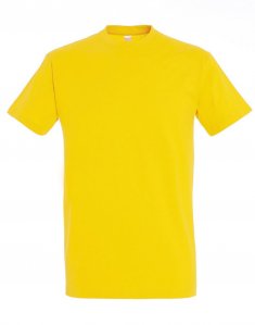 Мужская футболка Sol's IMPERIAL Солнечно желтый 11500/301 фото