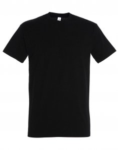 Мужская футболка Sol's IMPERIAL Черный