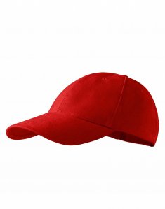Кепка детская 6-ти панельная Malfini JN 6P Красный