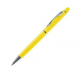 Ручка-стилус, металева Osaka Сонячно жовтий to_2010/02 фото