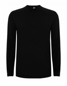 Мужская футболка с длинным рукавом Roly Extreme L / S Черный