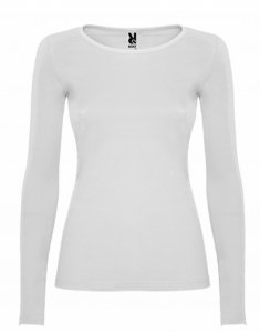 Женская футболка с длинным рукавом Roly Extreme Woman Белый to_1218/01 фото