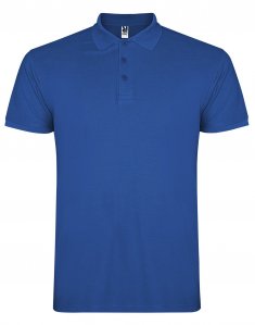 Мужская футболка поло Roly Star 200 Ярко-синий