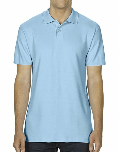 Мужская футболка поло Gildan SoftStyle to_64800/543C фото