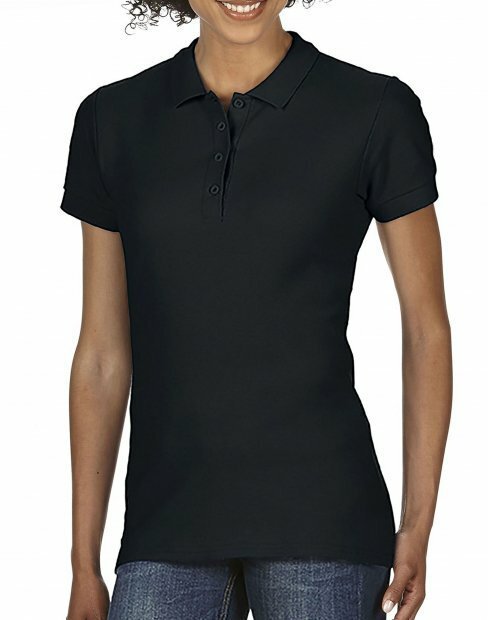 Женская футболка поло Gildan SoftStyle to_64800L/426C фото