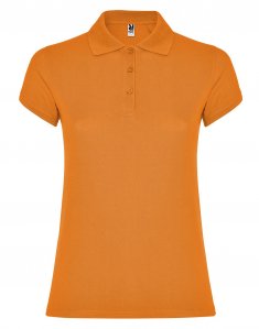 Женская футболка поло Roly Star woman 200 Оранжевый