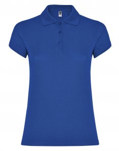 Женская футболка поло Roly Star woman 200 Ярко-синий