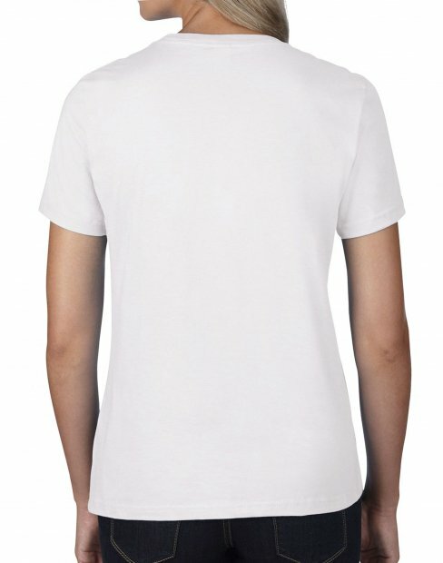 Жіноча футболка Gildan Premium Cotton to_4100L/000C фото