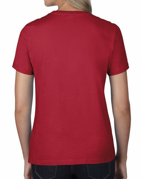 Женская футболка Gildan Premium Cotton to_4100L/199C фото