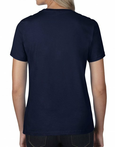 Женская футболка Gildan Premium Cotton to_4100L/533C фото