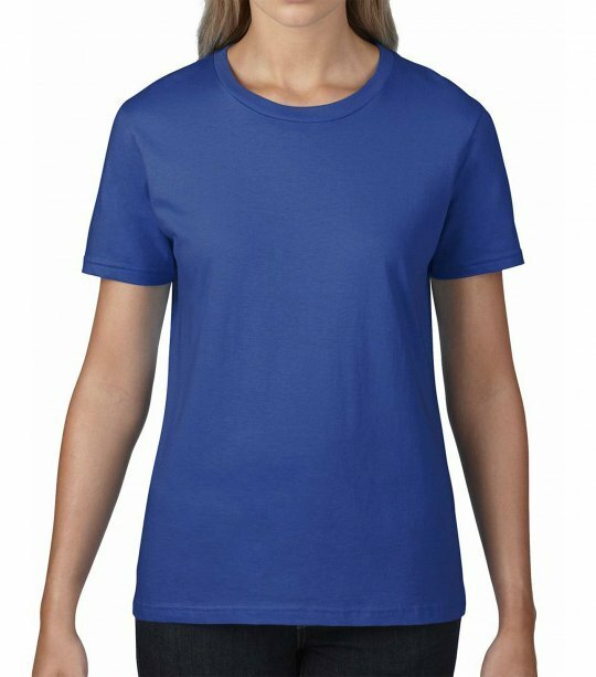 Жіноча футболка Gildan Premium Cotton to_4100L/7686C фото