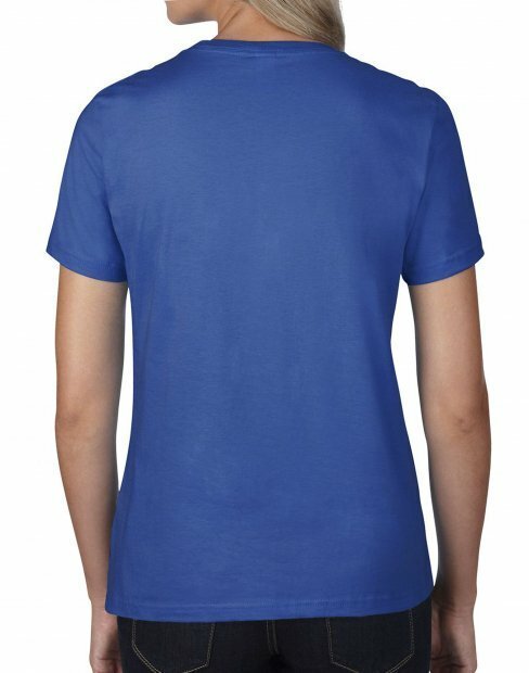 Жіноча футболка Gildan Premium Cotton to_4100L/7686C фото