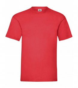 Мужская футболка Fruit of the Loom VALUEWEIGHT T Красный