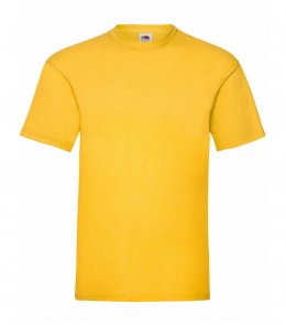 Мужская футболка Fruit of the Loom VALUEWEIGHT T Солнечно желтый