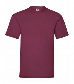 Мужская футболка Fruit of the Loom VALUEWEIGHT T Бордовый
