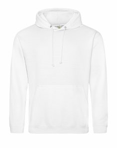 Мужская толстовка JustHoods COLLEGE HOODIE Белый