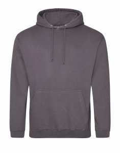 Толстовка чоловіча JustHoods COLLEGE HOODIE Графіт