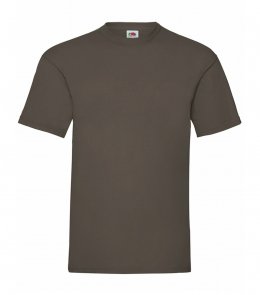 Мужская футболка Fruit of the Loom VALUEWEIGHT T Коричневый