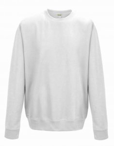 Чоловічий світшот JustHoods AWDIS SWEAT Білий